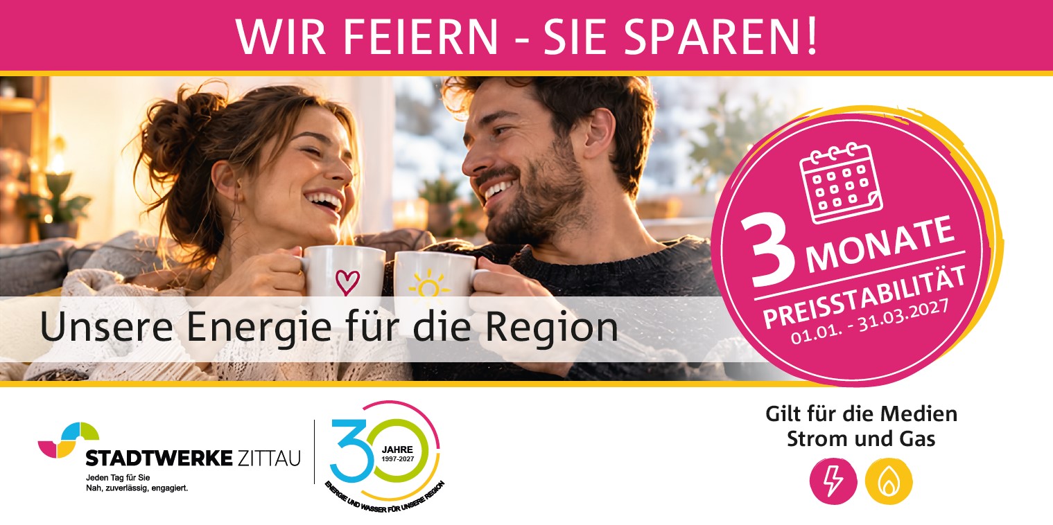 Aktion Stadtwerke zu 30 Jahre Querverbund