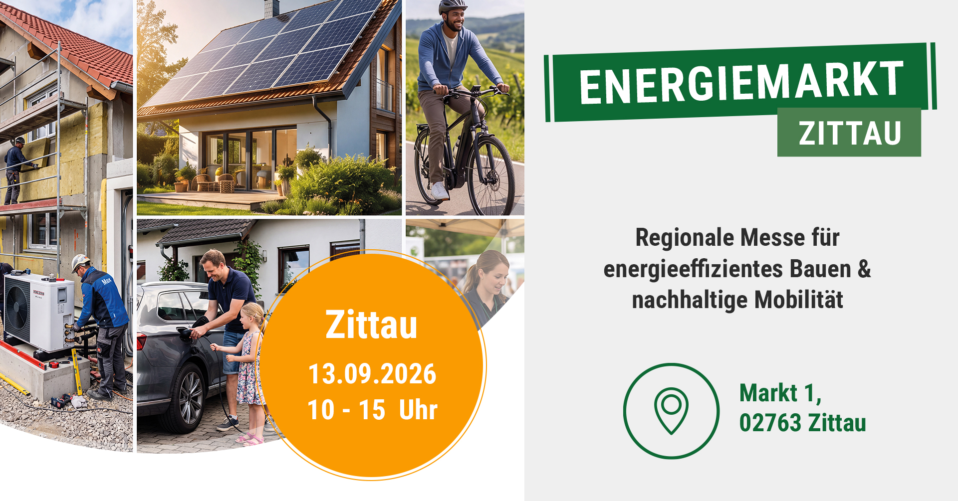 Informationen zur Veranstaltung Energiemarkt Zittau 13.09.2026